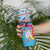 Honolulu Anniversary 52nd Running Skinny Tumbler Marathon Competition Kakau Pattern Blue Color