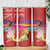 Honolulu Anniversary 52nd Running Skinny Tumbler Marathon Competition Kakau Pattern Red Color