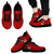 Honolulu Anniversary 52nd Running Sneakers Marathon Competition - Kakau Pattern Red Color