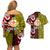 Tonga Kolisi Tonga Couples Matching Off Shoulder Short Dress and Hawaiian Shirt Ngatu and Geometric Pattern LT03 - Polynesian Pride