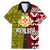 Tonga Kolisi Tonga Family Matching Mermaid Dress and Hawaiian Shirt Ngatu and Geometric Pattern LT03 Dad's Shirt - Short Sleeve Red - Polynesian Pride