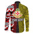 Tonga Kolisi Tonga Family Matching Puletasi Dress and Hawaiian Shirt Ngatu and Geometric Pattern LT03 - Polynesian Pride