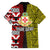 Tonga Kolisi Tonga Family Matching Tank Maxi Dress and Hawaiian Shirt Ngatu and Geometric Pattern LT03 - Polynesian Pride