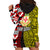 Tonga Kolisi Tonga Hoodie Dress Ngatu and Geometric Pattern LT03 - Polynesian Pride