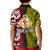 Tonga Kolisi Tonga Kid Polo Shirt Ngatu and Geometric Pattern LT03 - Polynesian Pride