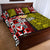 Tonga Kolisi Tonga Quilt Bed Set Ngatu and Geometric Pattern LT03 - Polynesian Pride