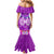 Polynesian Valentine Day Family Matching Mermaid Dress and Hawaiian Shirt Love Couple Turtle Maori Hibiscus Purple LT03 - Polynesian Pride