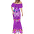 Polynesian Valentine Day Mermaid Dress Love Couple Turtle Maori Hibiscus Purple LT03 - Polynesian Pride