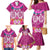 Polynesian Valentine Day Family Matching Mermaid Dress and Hawaiian Shirt Love Couple Turtle Maori Hibiscus Pink LT03 - Polynesian Pride