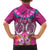 Polynesian Valentine Day Family Matching Puletasi and Hawaiian Shirt Love Couple Turtle Maori Hibiscus Pink LT03 - Polynesian Pride