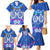 Polynesian Valentine Day Family Matching Mermaid Dress and Hawaiian Shirt Love Couple Turtle Maori Hibiscus Blue LT03 - Polynesian Pride