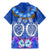 Polynesian Valentine Day Family Matching Mermaid Dress and Hawaiian Shirt Love Couple Turtle Maori Hibiscus Blue LT03 - Polynesian Pride