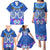 Polynesian Valentine Day Family Matching Puletasi and Hawaiian Shirt Love Couple Turtle Maori Hibiscus Blue LT03 - Polynesian Pride