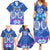 Polynesian Valentine Day Family Matching Summer Maxi Dress and Hawaiian Shirt Love Couple Turtle Maori Hibiscus Blue LT03 - Polynesian Pride