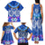 Polynesian Valentine Day Family Matching Tank Maxi Dress and Hawaiian Shirt Love Couple Turtle Maori Hibiscus Blue LT03 - Polynesian Pride