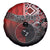 Personalised Aotearoa and Tonga Together Spare Tire Cover Manaia and Tongan Tribal Cross - Taniko and Ngatu Art Tattoo