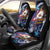 American Samoa Flag Day Car Seat Cover Bald Eagle with Uatogi and Fue - Polynesian and Floral Tribal Tattoo