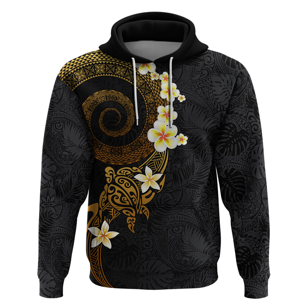 Polynesian Spiral Tribal Tattoo Hoodie Golden Color LT03 Pullover Hoodie Yellow - Polynesian Pride