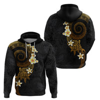 Polynesian Spiral Tribal Tattoo Hoodie Golden Color LT03 - Polynesian Pride