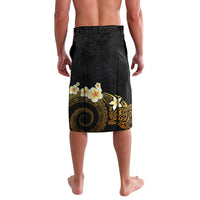 Polynesian Spiral Tribal Tattoo Lavalava Golden Color LT03 - Polynesian Pride