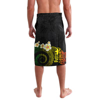 Polynesian Spiral Tribal Tattoo Lavalava Reggae Color LT03 - Polynesian Pride