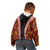 Hawaii Lei and Hibiscus Flowers Tribal Kid Hoodie Patchwork Abstract Vintage