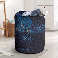 New Zealand New Year-Matariki Laundry Basket Aotearoa Maori Tattoo Galaxy Sky LT03 Multicolor - Polynesian Pride