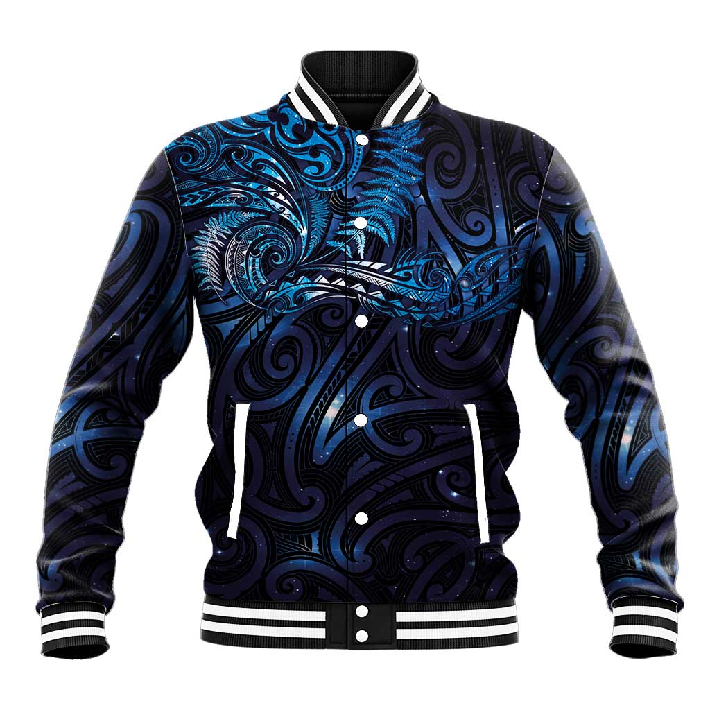 New Zealand New Year-Matariki Baseball Jacket Aotearoa Maori Tattoo Galaxy Sky