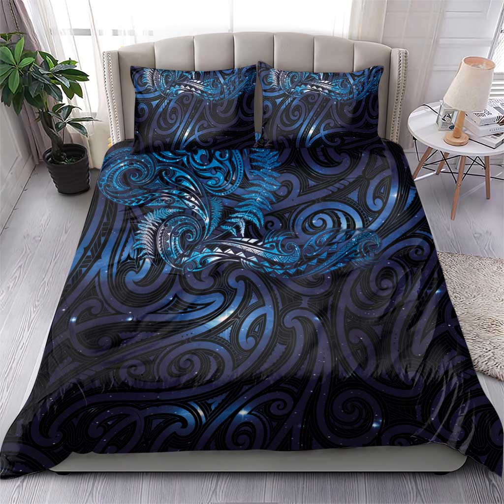 New Zealand New Year-Matariki Bedding Set Aotearoa Maori Tattoo Galaxy Sky LT03 - Polynesian Pride