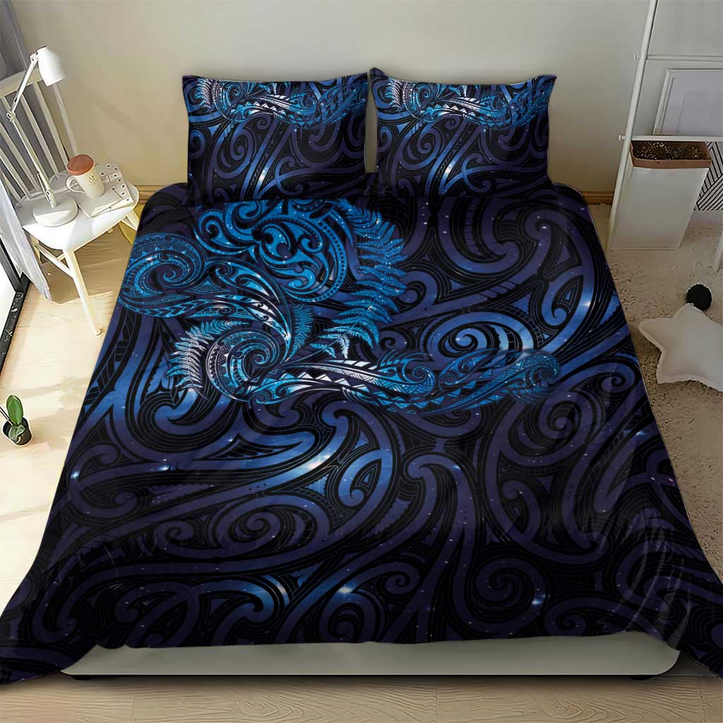 New Zealand New Year-Matariki Bedding Set Aotearoa Maori Tattoo Galaxy Sky LT03 - Polynesian Pride