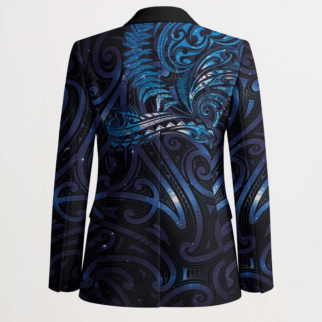 New Zealand New Year-Matariki Blazer Aotearoa Maori Tattoo Galaxy Sky LT03 - Polynesian Pride