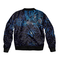 New Zealand New Year-Matariki Bomber Jacket Aotearoa Maori Tattoo Galaxy Sky LT03 - Polynesian Pride
