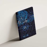 New Zealand New Year-Matariki Canvas Wall Art Aotearoa Maori Tattoo Galaxy Sky LT03 - Polynesian Pride