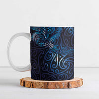 New Zealand New Year-Matariki Ceramic Mug Aotearoa Maori Tattoo Galaxy Sky LT03 Multicolor - Polynesian Pride