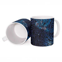 New Zealand New Year-Matariki Ceramic Mug Aotearoa Maori Tattoo Galaxy Sky LT03 - Polynesian Pride