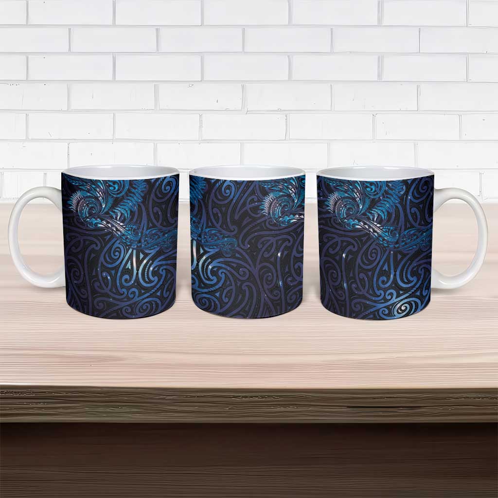 New Zealand New Year-Matariki Ceramic Mug Aotearoa Maori Tattoo Galaxy Sky LT03 - Polynesian Pride