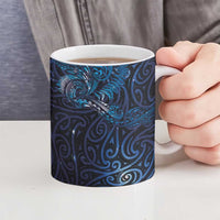 New Zealand New Year-Matariki Ceramic Mug Aotearoa Maori Tattoo Galaxy Sky LT03 - Polynesian Pride