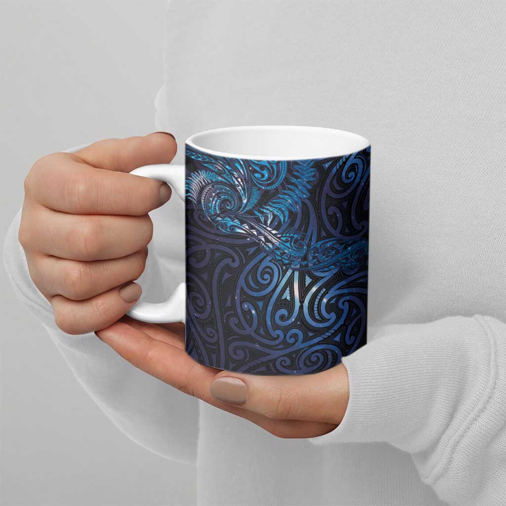 New Zealand New Year-Matariki Ceramic Mug Aotearoa Maori Tattoo Galaxy Sky LT03 - Polynesian Pride