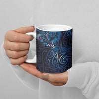 New Zealand New Year-Matariki Ceramic Mug Aotearoa Maori Tattoo Galaxy Sky LT03 - Polynesian Pride