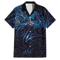 New Zealand New Year-Matariki Family Matching Puletasi and Hawaiian Shirt Aotearoa Maori Tattoo Galaxy Sky
