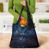 New Zealand New Year-Matariki Grocery Bag Aotearoa Maori Tattoo Galaxy Sky LT03 - Polynesian Pride