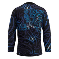 New Zealand New Year-Matariki Hockey Jersey Aotearoa Maori Tattoo Galaxy Sky