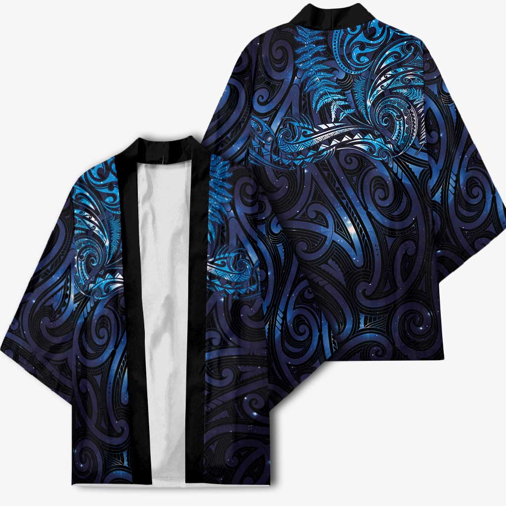 New Zealand New Year-Matariki Kimono Aotearoa Maori Tattoo Galaxy Sky LT03 - Polynesian Pride