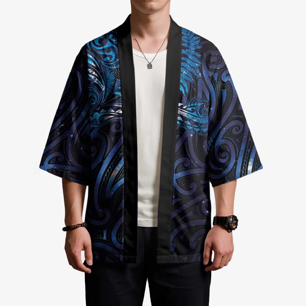 New Zealand New Year-Matariki Kimono Aotearoa Maori Tattoo Galaxy Sky LT03 - Polynesian Pride