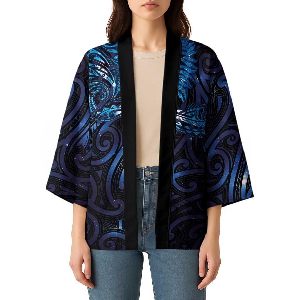 New Zealand New Year-Matariki Kimono Aotearoa Maori Tattoo Galaxy Sky LT03 - Polynesian Pride