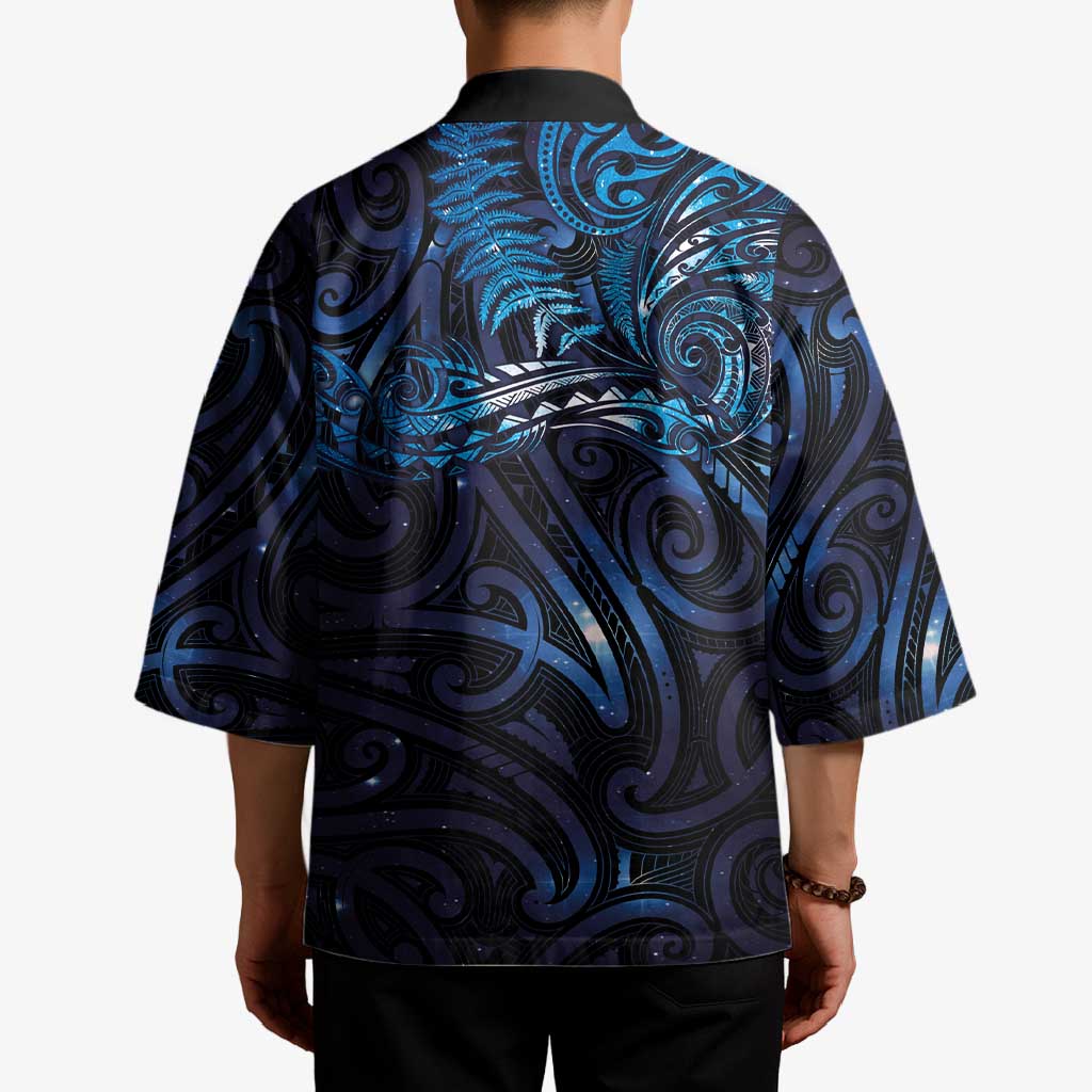 New Zealand New Year-Matariki Kimono Aotearoa Maori Tattoo Galaxy Sky LT03 - Polynesian Pride