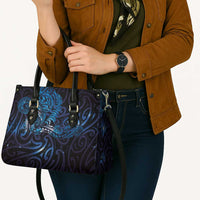 New Zealand New Year-Matariki Leather Bag Aotearoa Maori Tattoo Galaxy Sky LT03 - Polynesian Pride