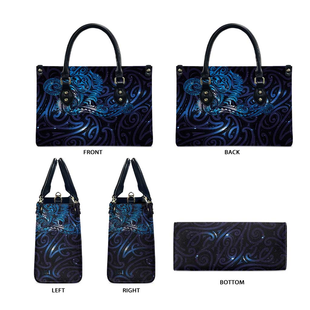 New Zealand New Year-Matariki Leather Bag Aotearoa Maori Tattoo Galaxy Sky LT03 - Polynesian Pride