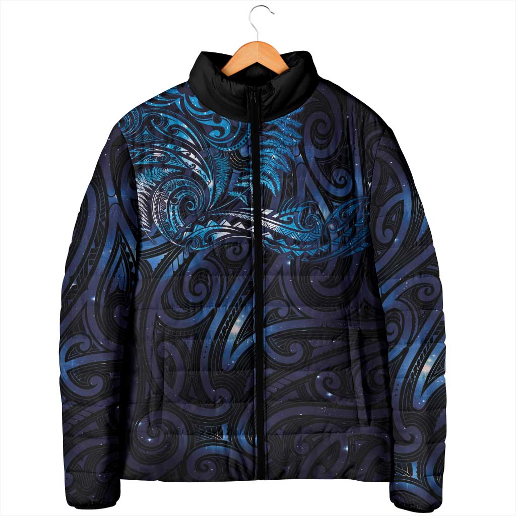 New Zealand New Year-Matariki Padded Jacket Aotearoa Maori Tattoo Galaxy Sky LT03 - Polynesian Pride