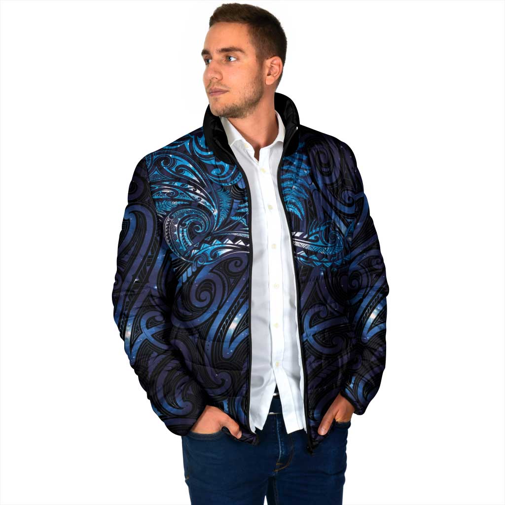 New Zealand New Year-Matariki Padded Jacket Aotearoa Maori Tattoo Galaxy Sky LT03 - Polynesian Pride